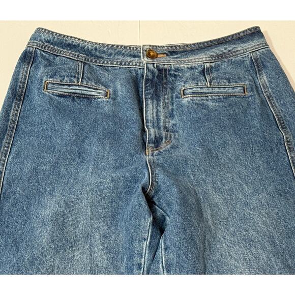 We the Free Wide Leg High-Rise Jeans, Size M - Picture 3 of 7